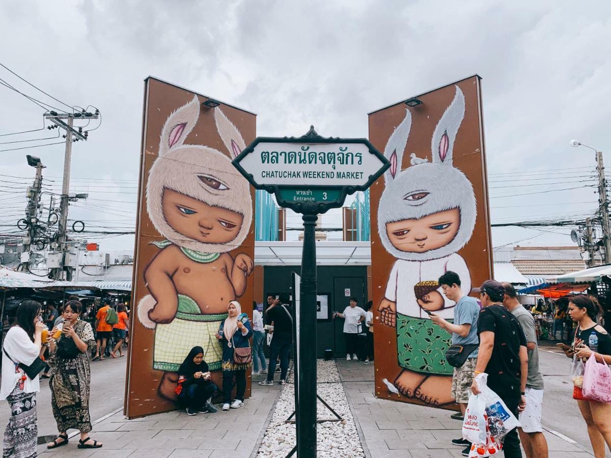 Oasis Cafe And Nap Vandrehjem Bangkok Eksteriør billede